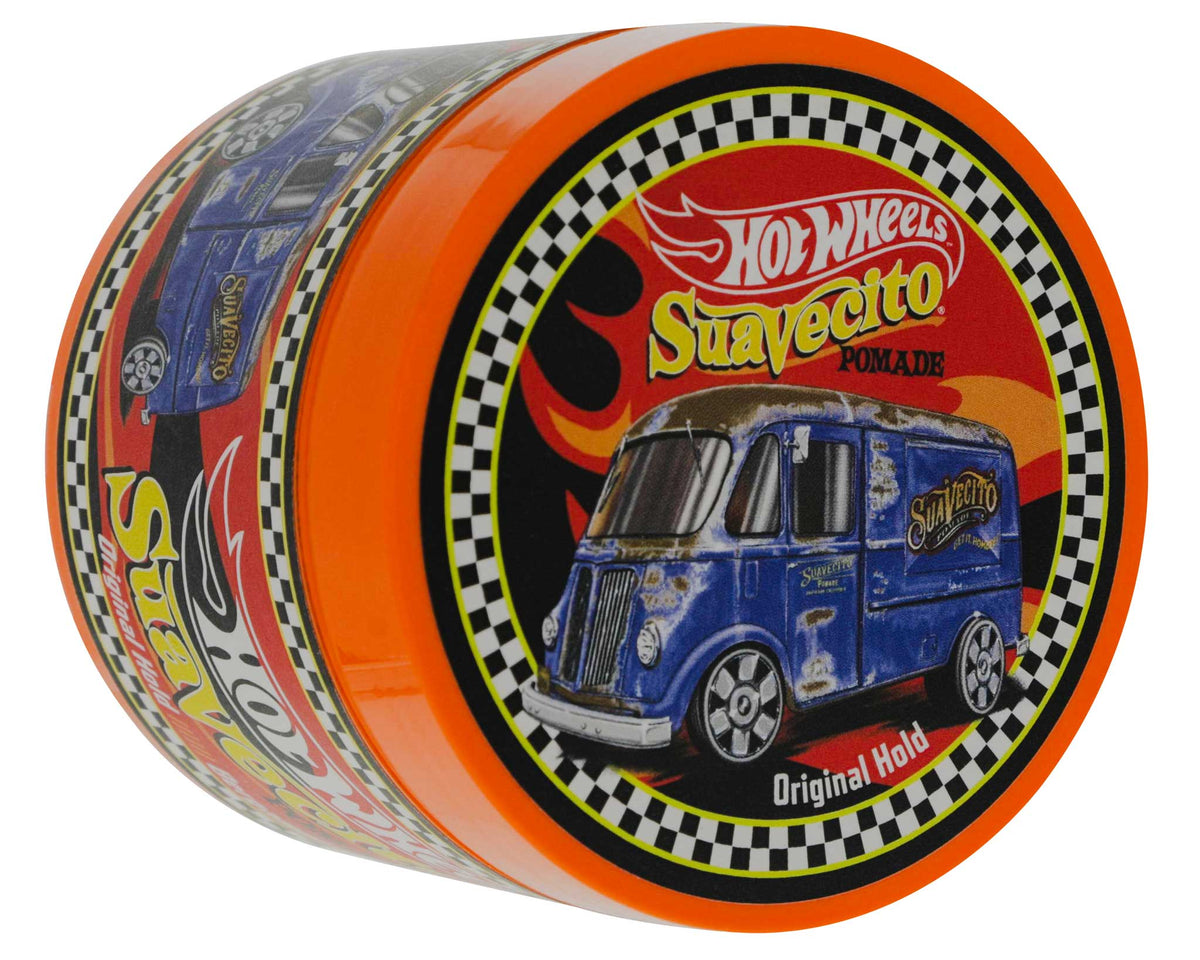 Suavecito X Hot Wheels Original Hold Pomade - Angled