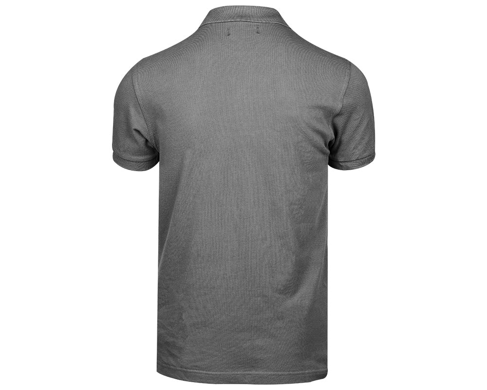 Suavecito Polo Shirt - Charcoal Back