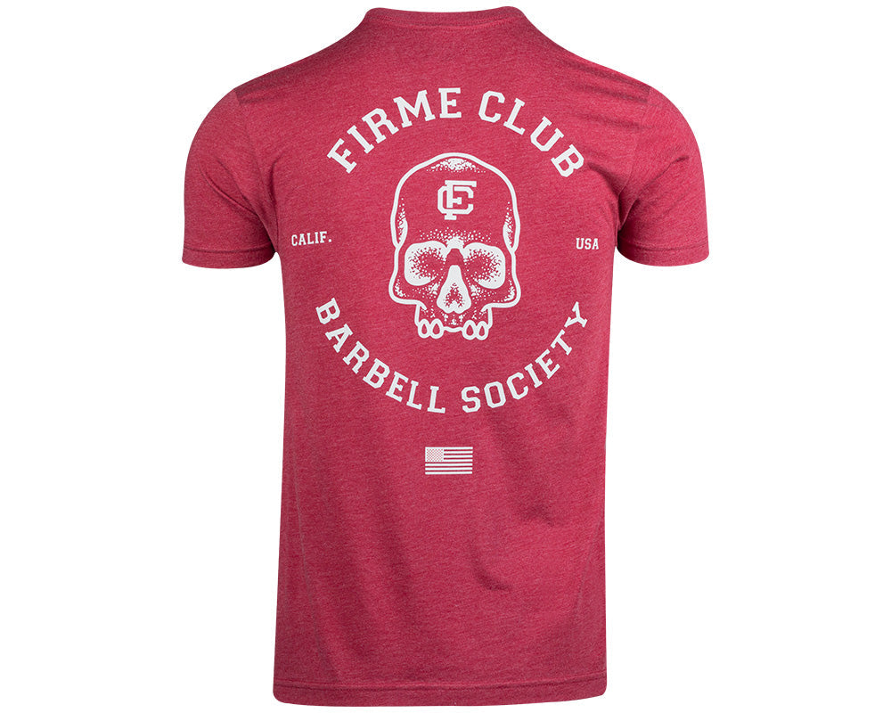Barbell Society Tee Back