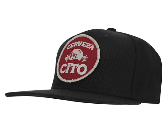 Cerveza Cito Circle Patch Hat Angle