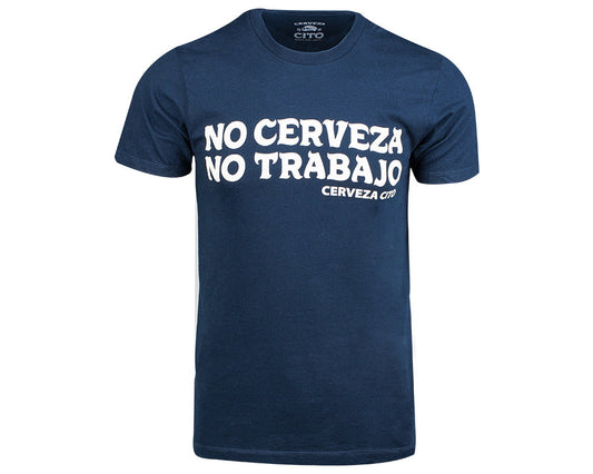 No Trabajo Tee Front