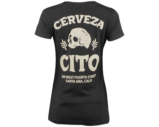 Cerveza Cito Women's V-Neck Tee Back