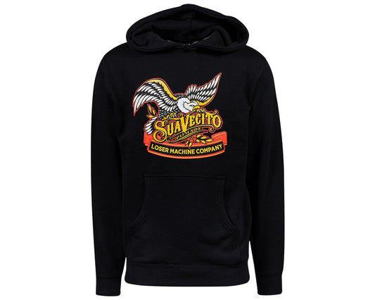 Cutlass Pullover Hoodie - Black Front