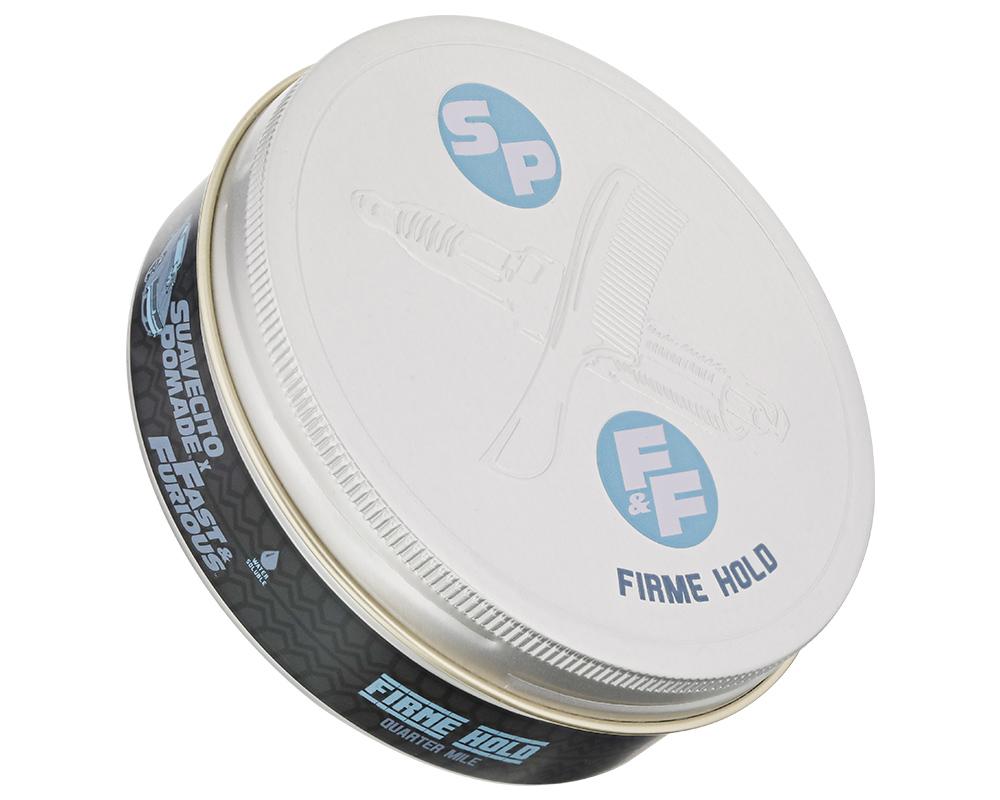 Suavecito X Fast & Furious Firme (Strong) Hold Pomade - Side View