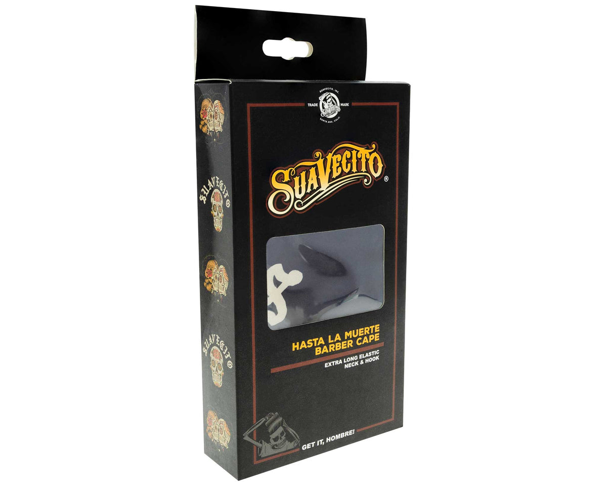 Hasta La Muerte Barber Cape - Packaging