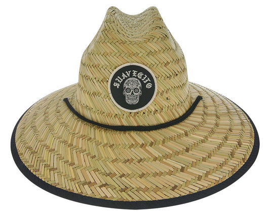 Hasta La Muerte Straw Hat Front