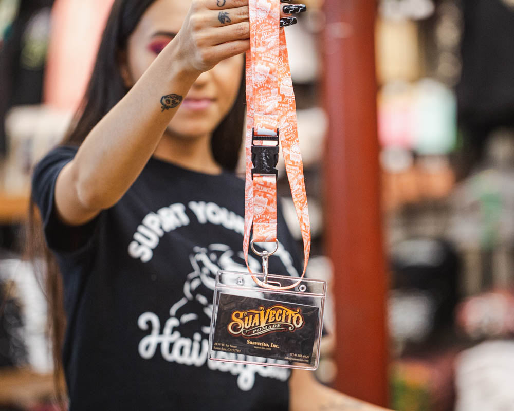 Suavecita Collage Lanyard