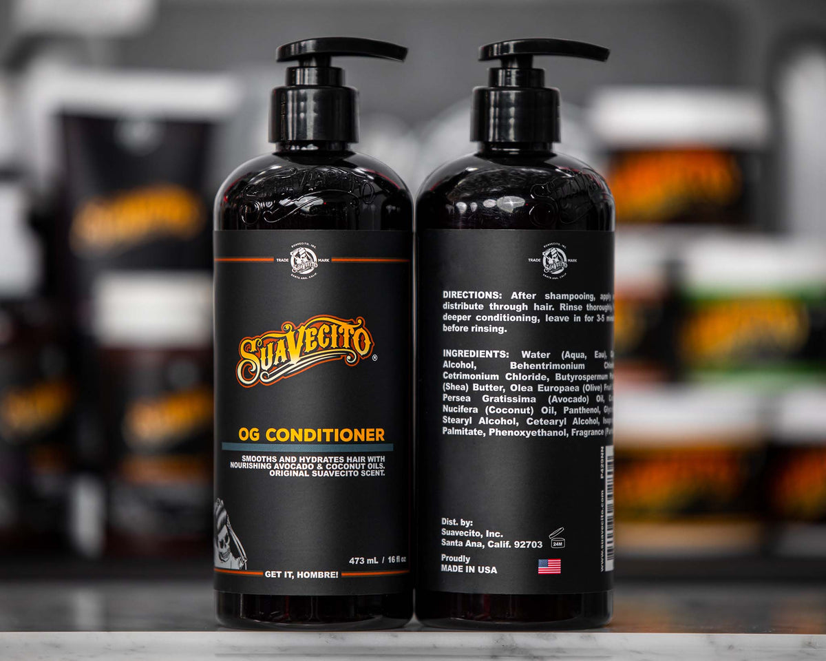 Front and back of 16 oz OG Conditioner