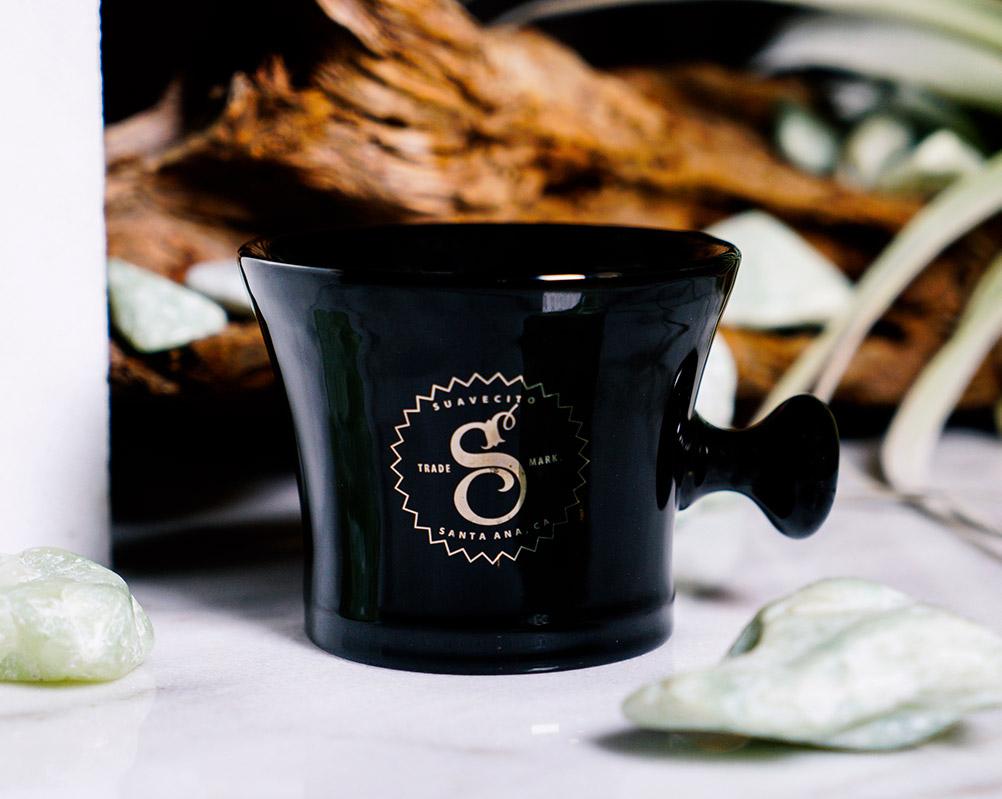 Premium Blends Shave Mug Black cinematic front