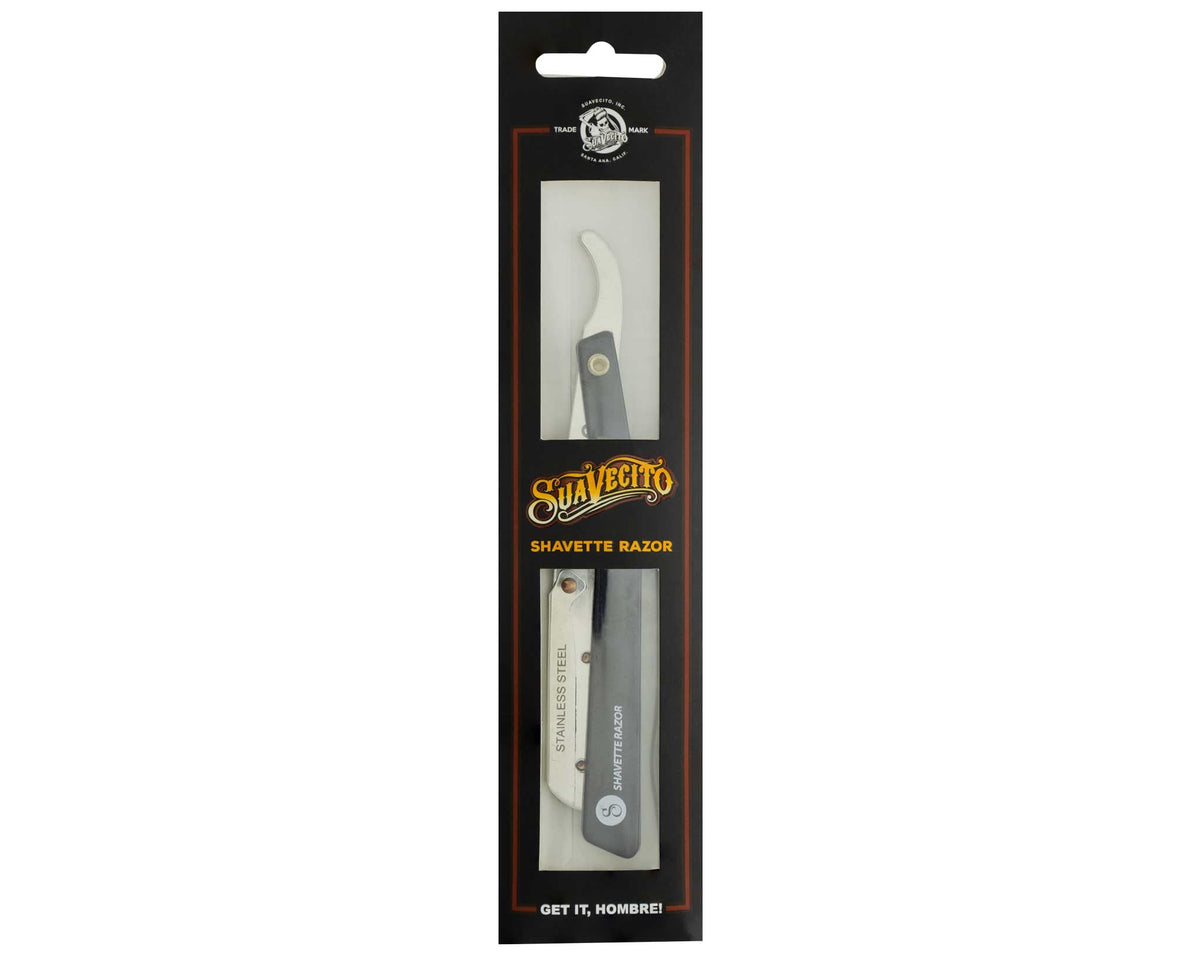 Shavette Straight Razor - Black Packaging