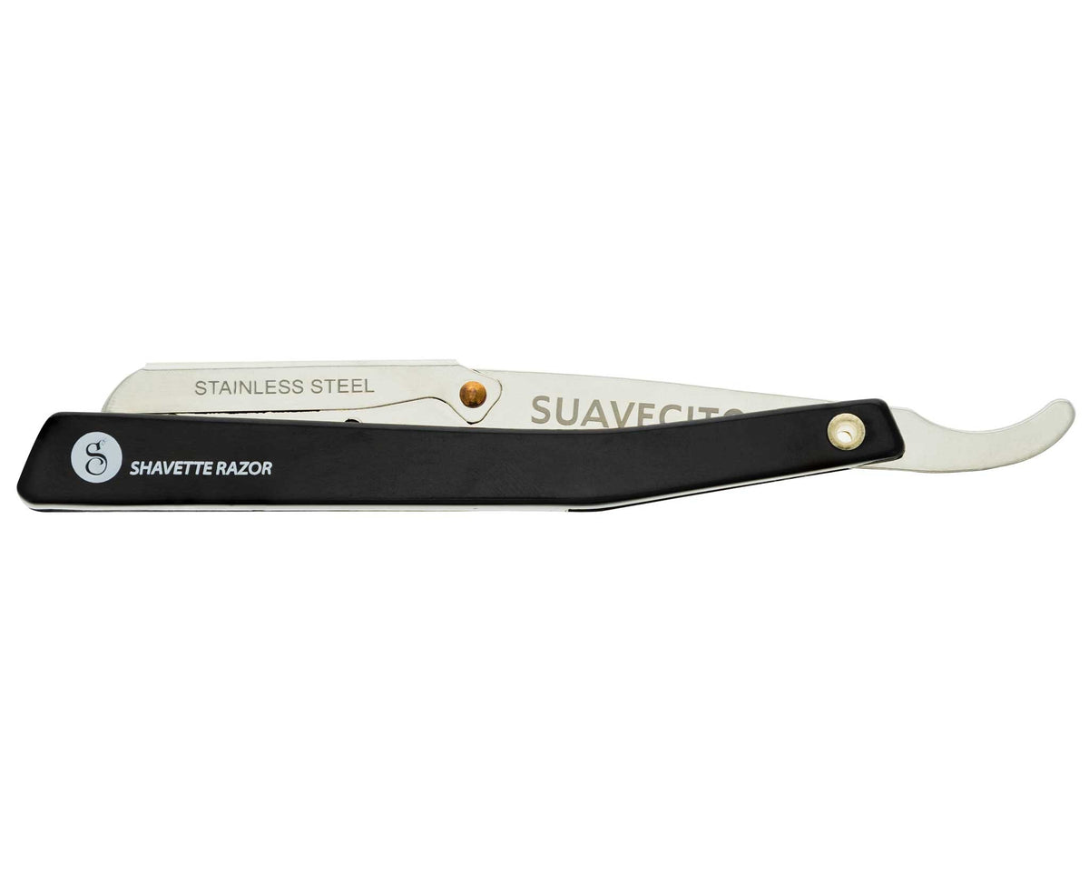 Shavette Straight Razor - Black