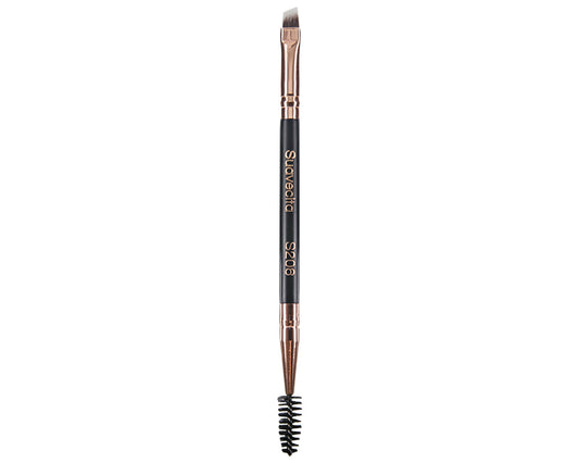 Angled Brow Brush With Spoolie - S206