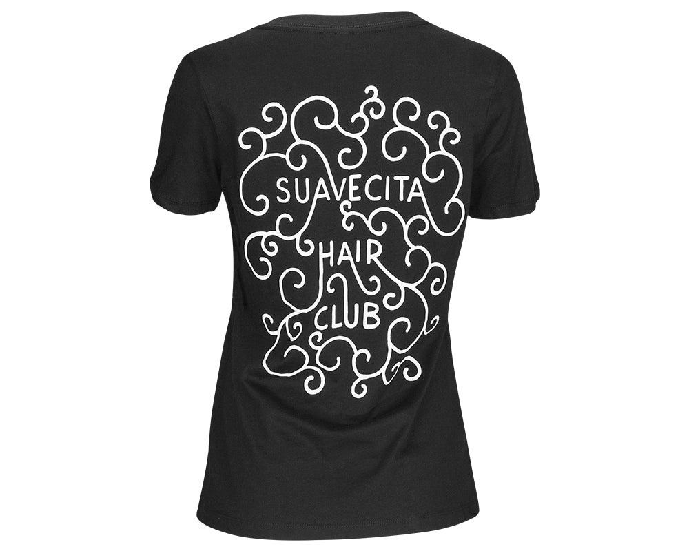 Suavecita Hair Club Summer 2019 V-Neck Tee Back