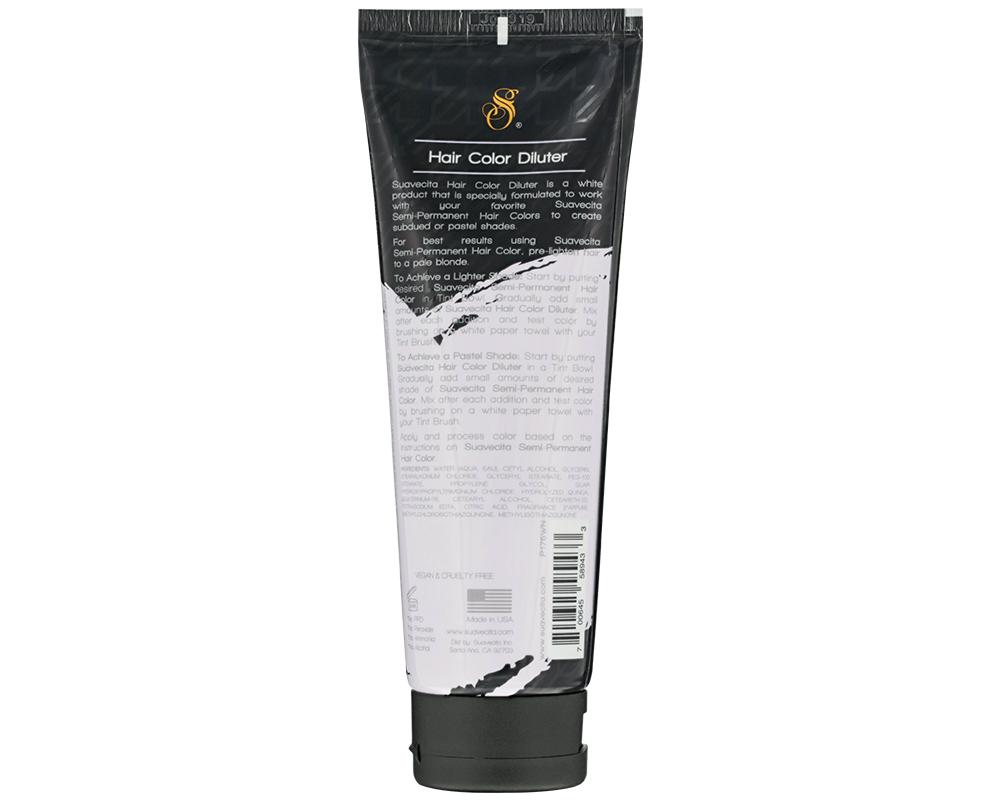 Hair Color Diluter 4 oz - Back
