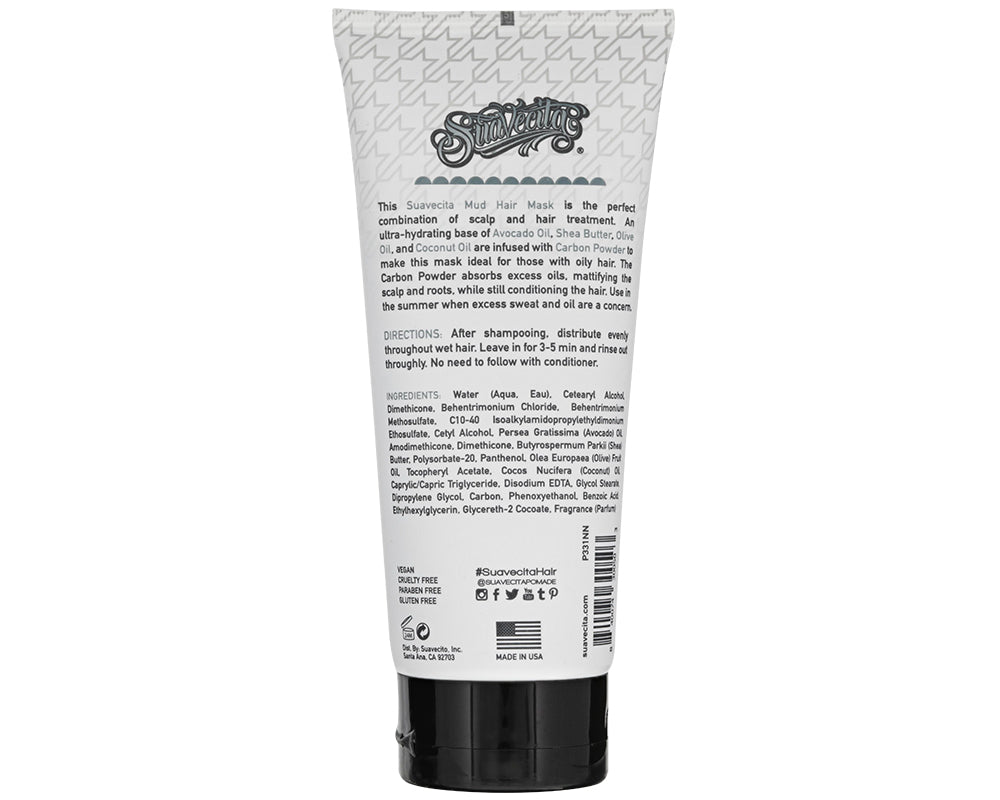 Mud Hair Mask Back