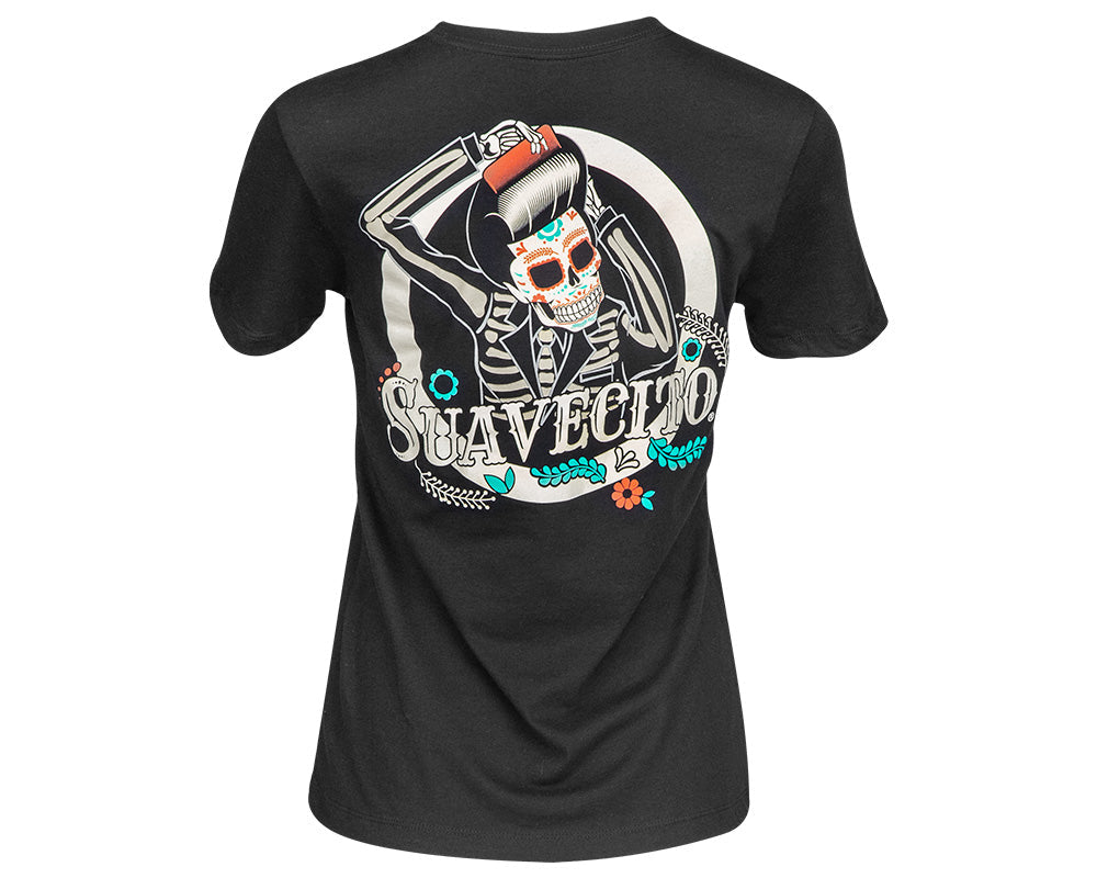 Suavecito Calaca OG Womens Tee - Back
