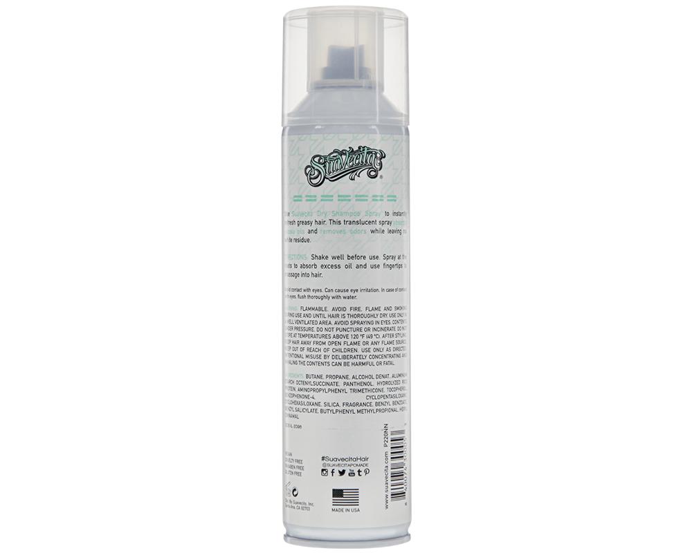 Dry Shampoo Spray Back