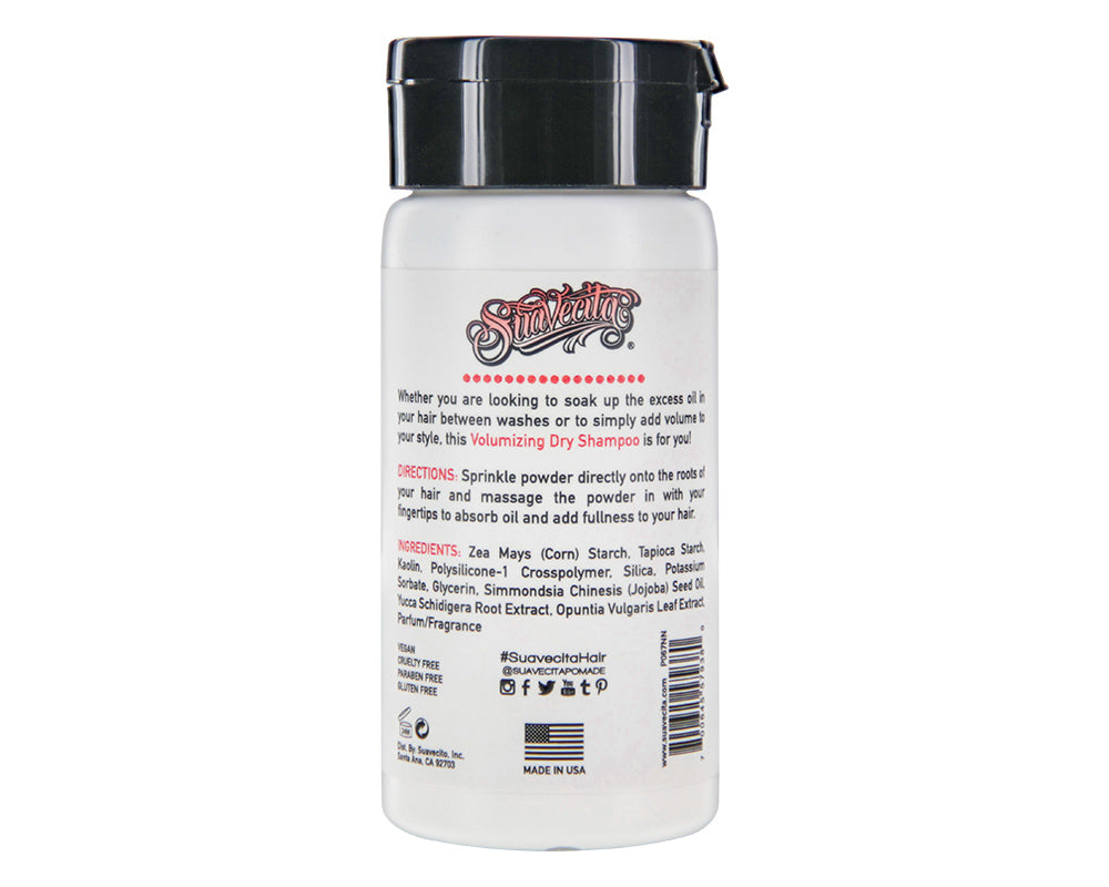Suavecita Volumizing Dry Shampoo Back