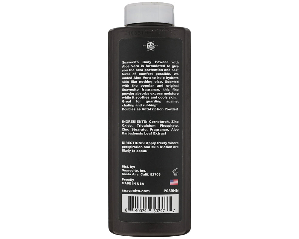 Body Powder 6oz Back