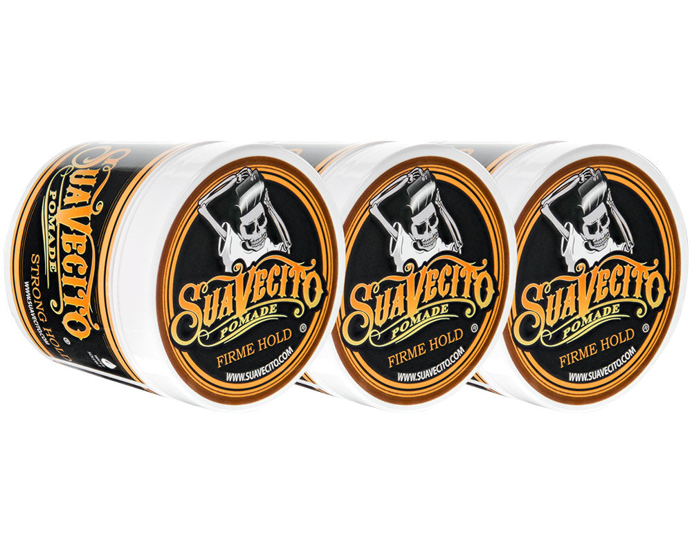 Firme (Strong) Hold Pomade - 3 Pack