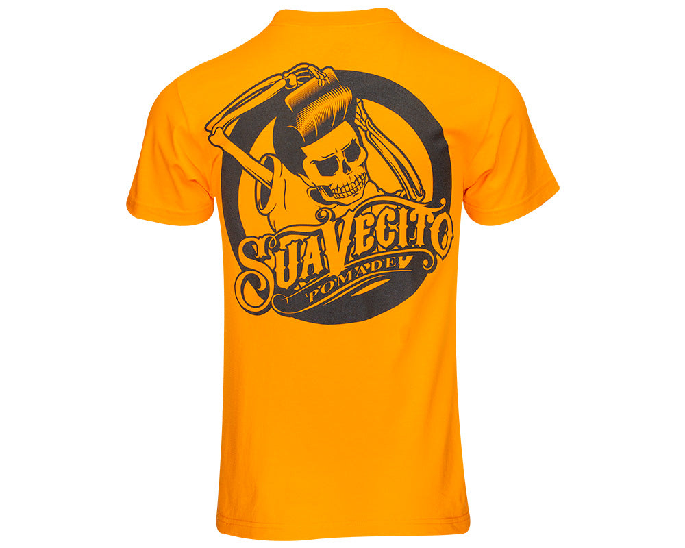 Suavecito OG Safety Orange Tee - Back