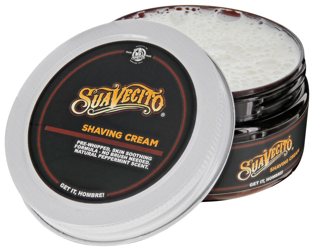 Suavecito Shave Cream - open
