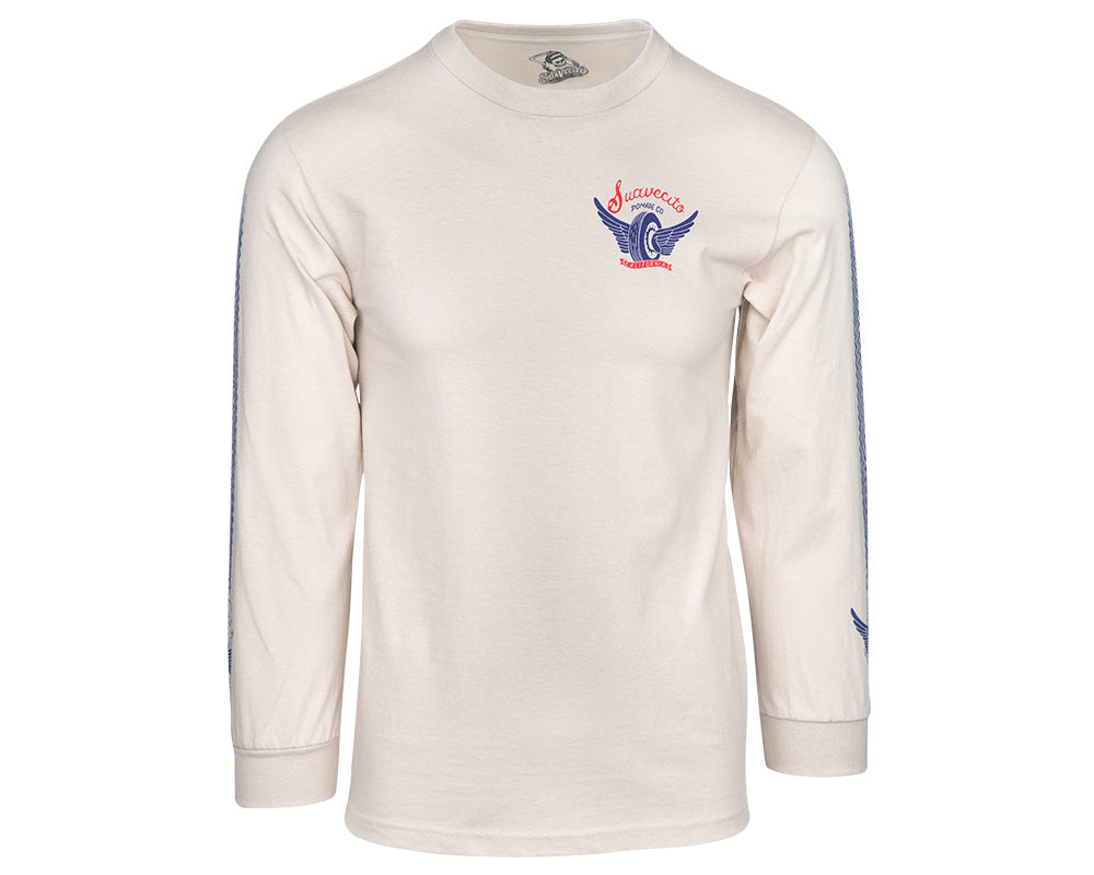 Suavecito Wheelie Long Sleeve Tee - Front
