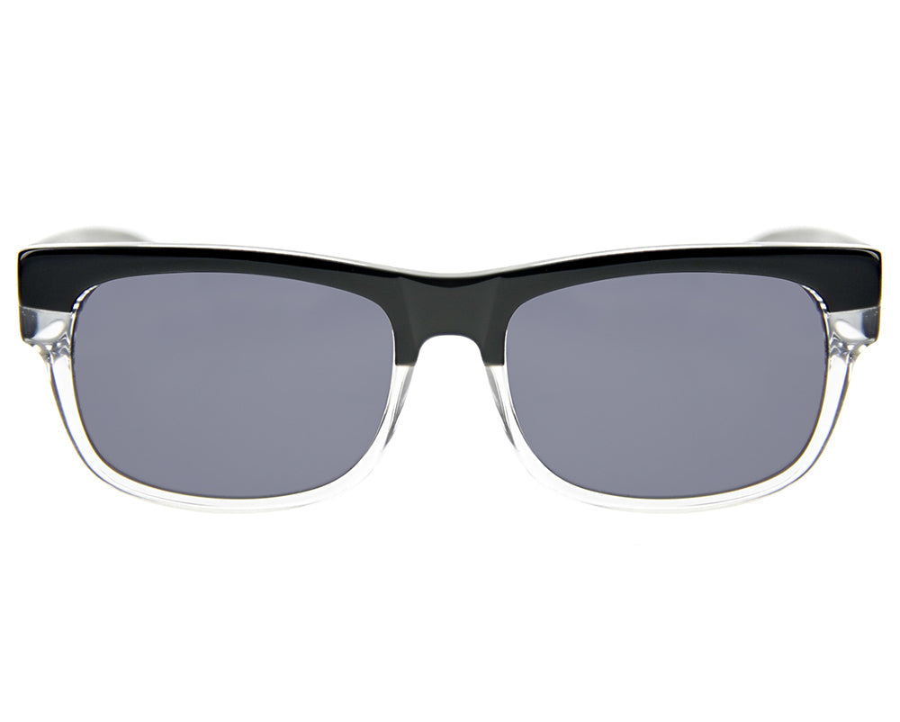 Upstart Black + Clear / Smoke Lenses Front