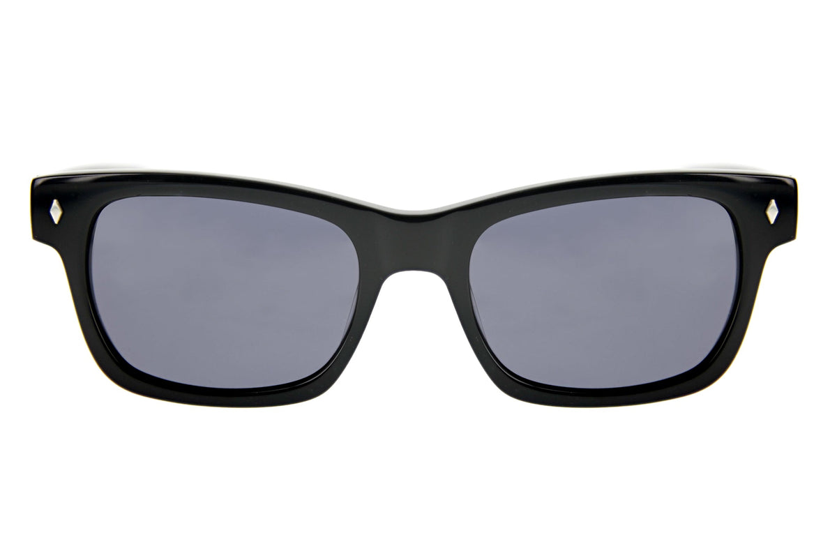 Waycooler - Mooneyes x Tres Noir - Black + Yellow - Polarized Smoke Lens Front