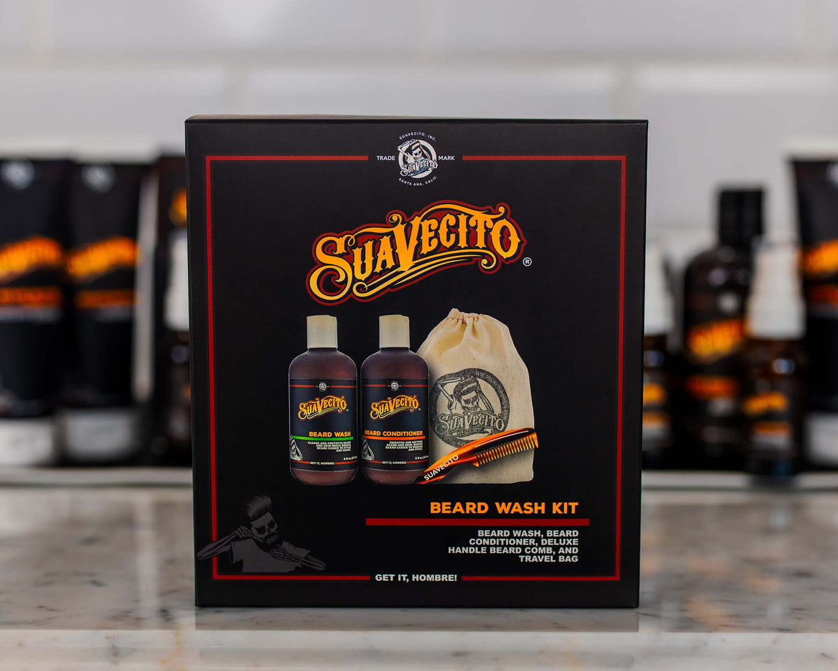 Front of Beard Wash Kit Box