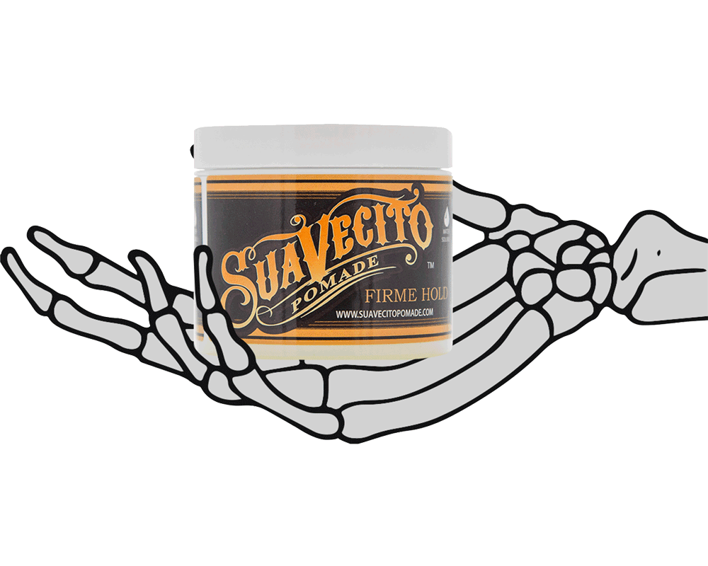 Firme (Strong) Hold Pomade 4oz - Size Comparison