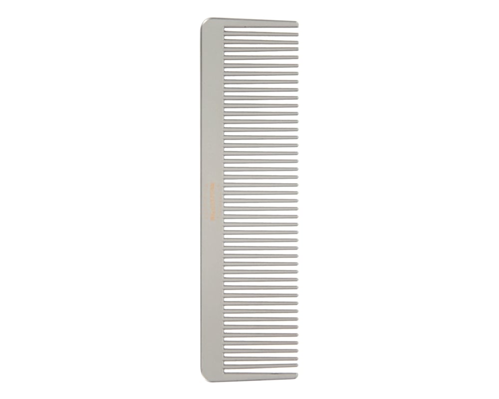 Deluxe Metal Beard Comb - Front