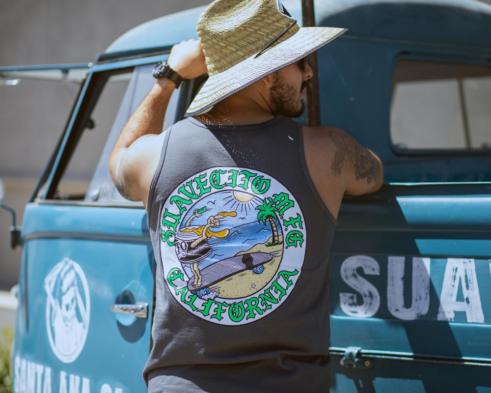 Model wearing the Locals Only Tank