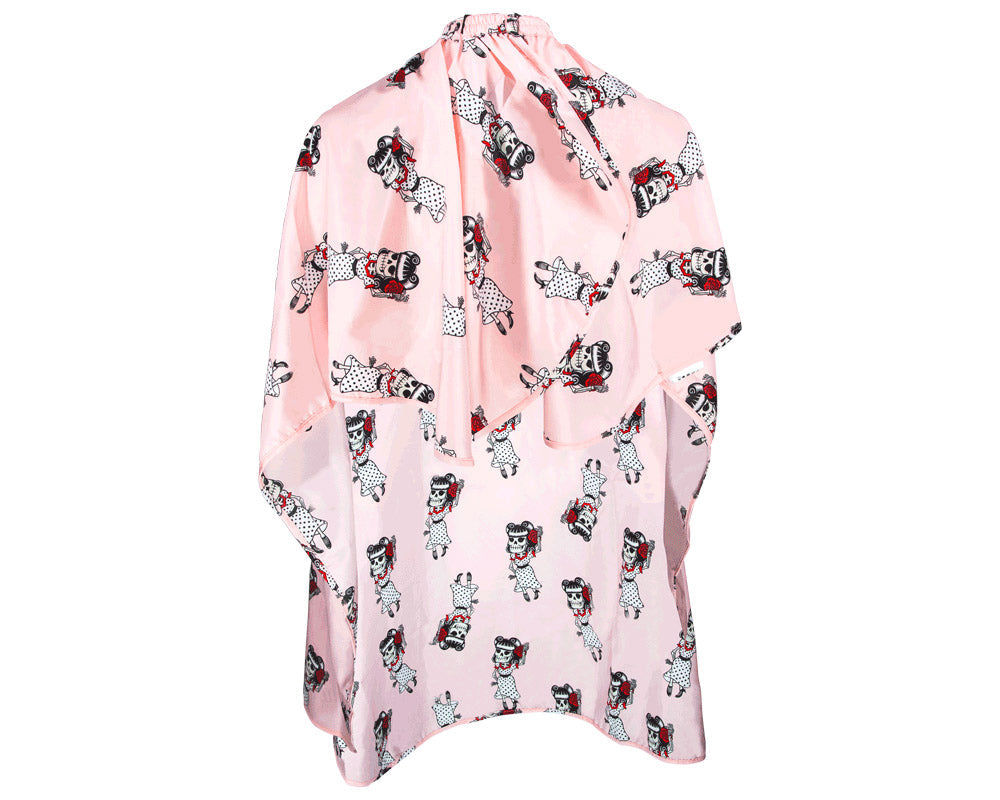 Mascot Club Pink Barber Cape - Kid's - Back