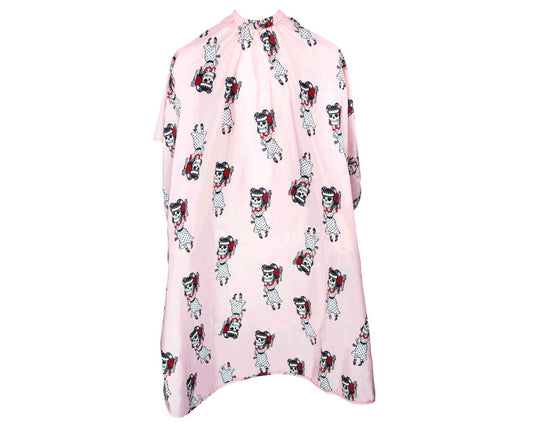 Mascot Club Pink Barber Cape - Kid's - Front