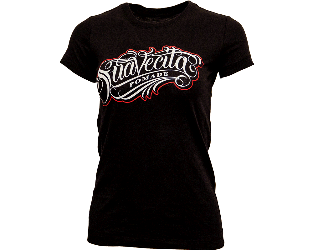 Suavecita OG Black & Red Tee - Front