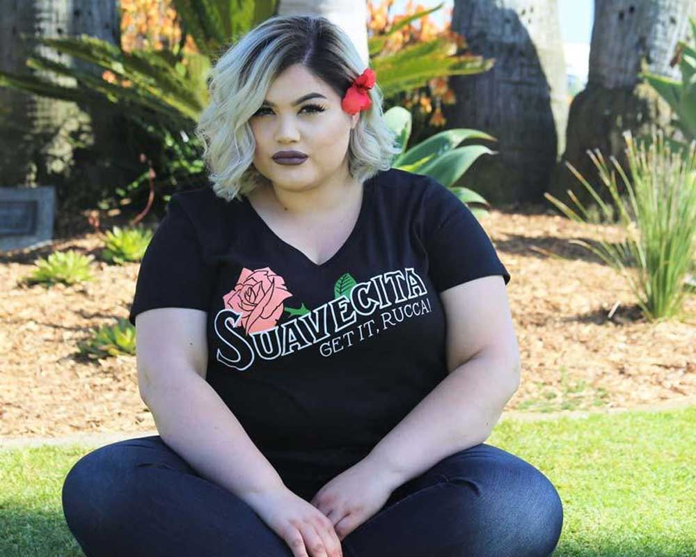 Pink Thorn Plus Size Tee - Lifestyle