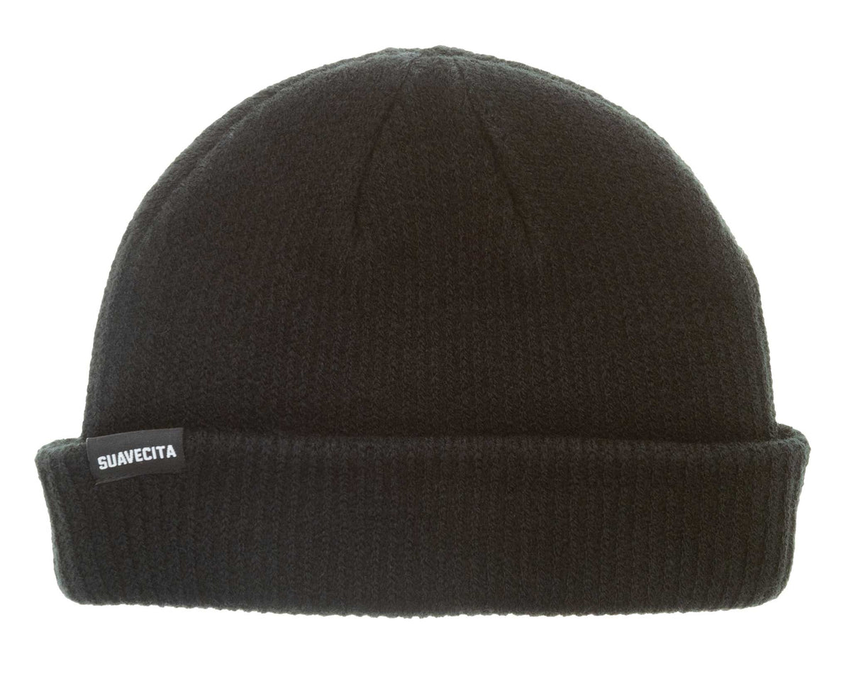 Rose Beanie - Black