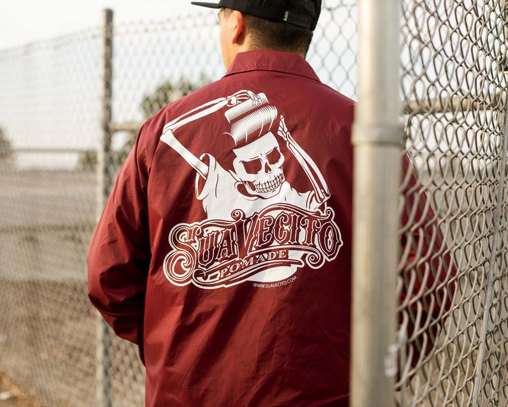 OG Burgundy Windbreaker - Lifestyle