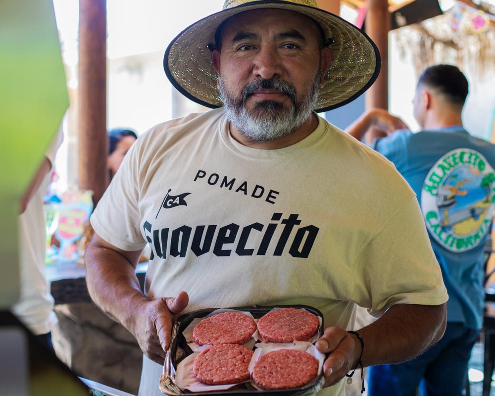 Fred wearing the Cerveza Tee
