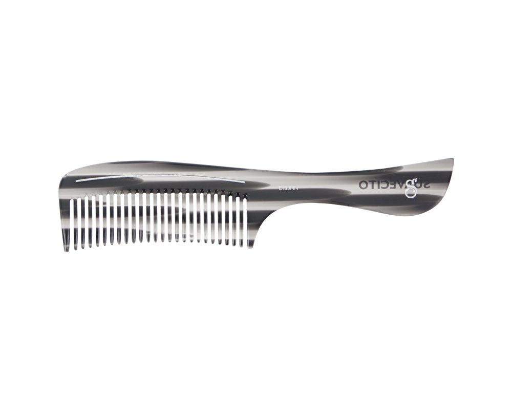 Deluxe Black Handle Comb - Back