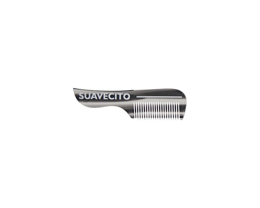 Deluxe Black Mustache Comb - Front