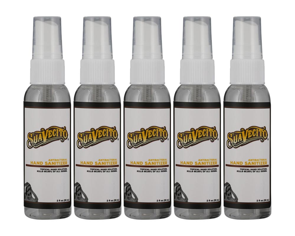 Liquid Hand Sanitizer - 2 fl. oz. - 5 Pack