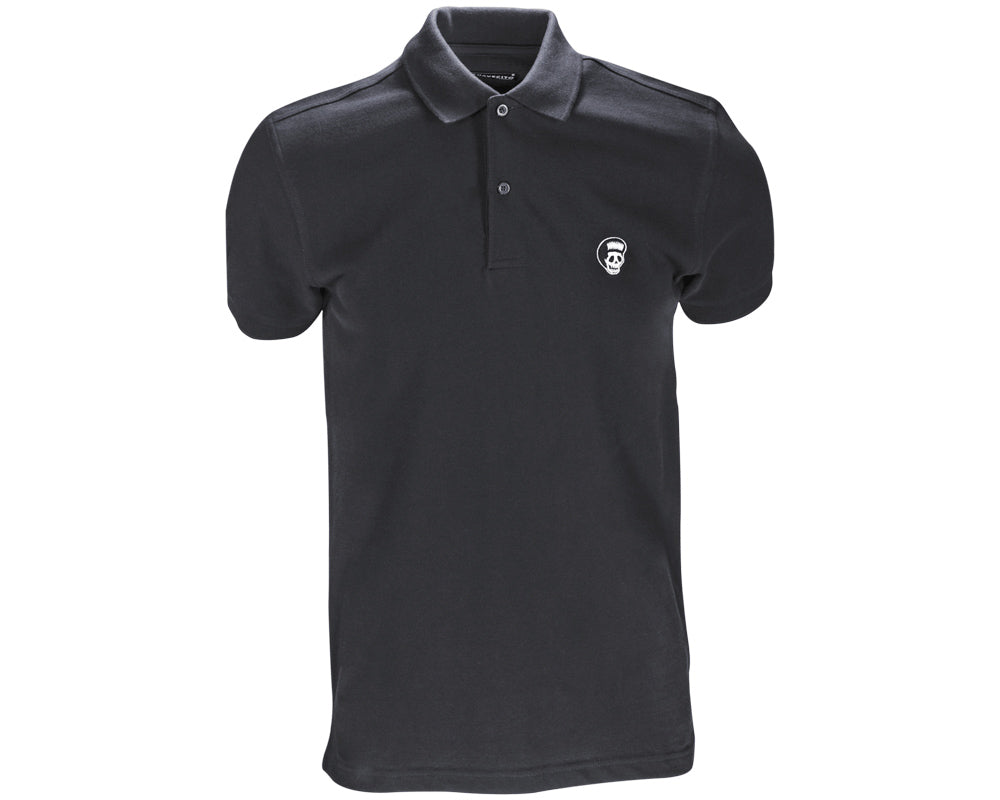 Suavecito Black Polo Shirt - Front