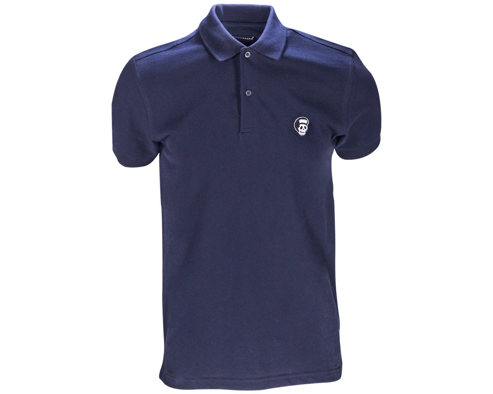 Suavecito Navy Polo Shirt - Front