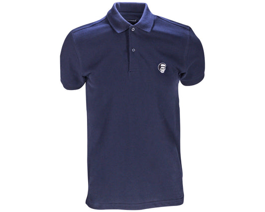 Suavecito Navy Polo Shirt - Front