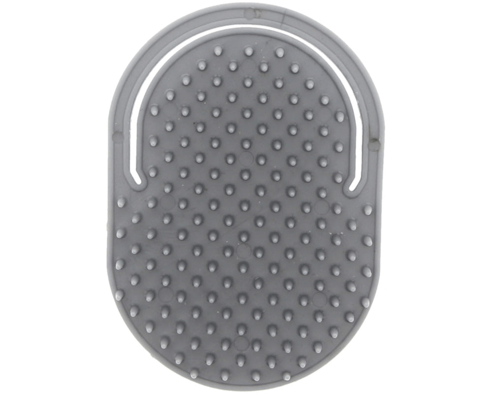 Silver Mustache Finger Comb