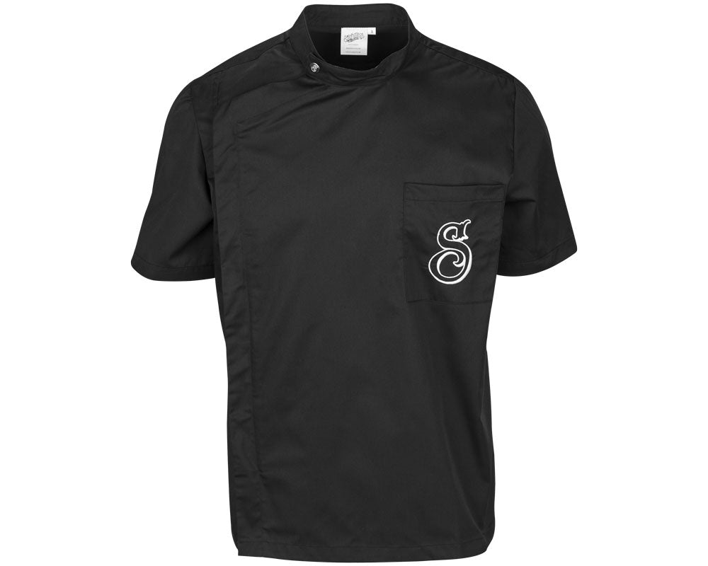 OG Barber Smock Black - Front