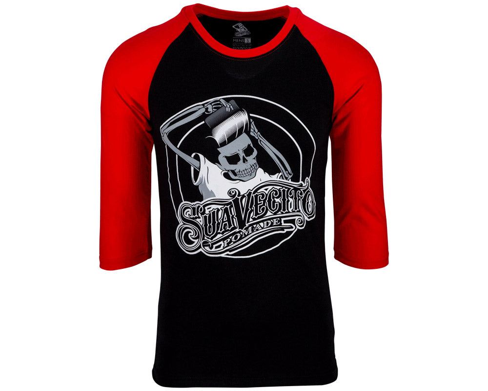 OG Baseball Black & Red Tee - Front