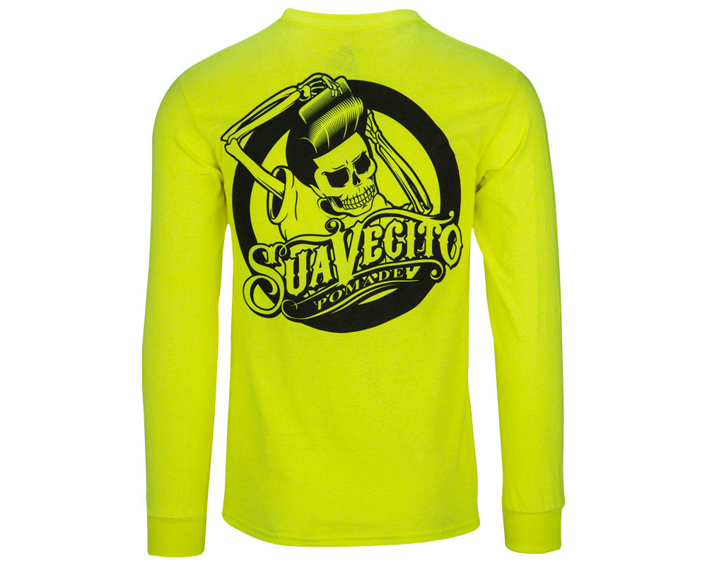 OG Safety Green Tee - Long Sleeve - Back
